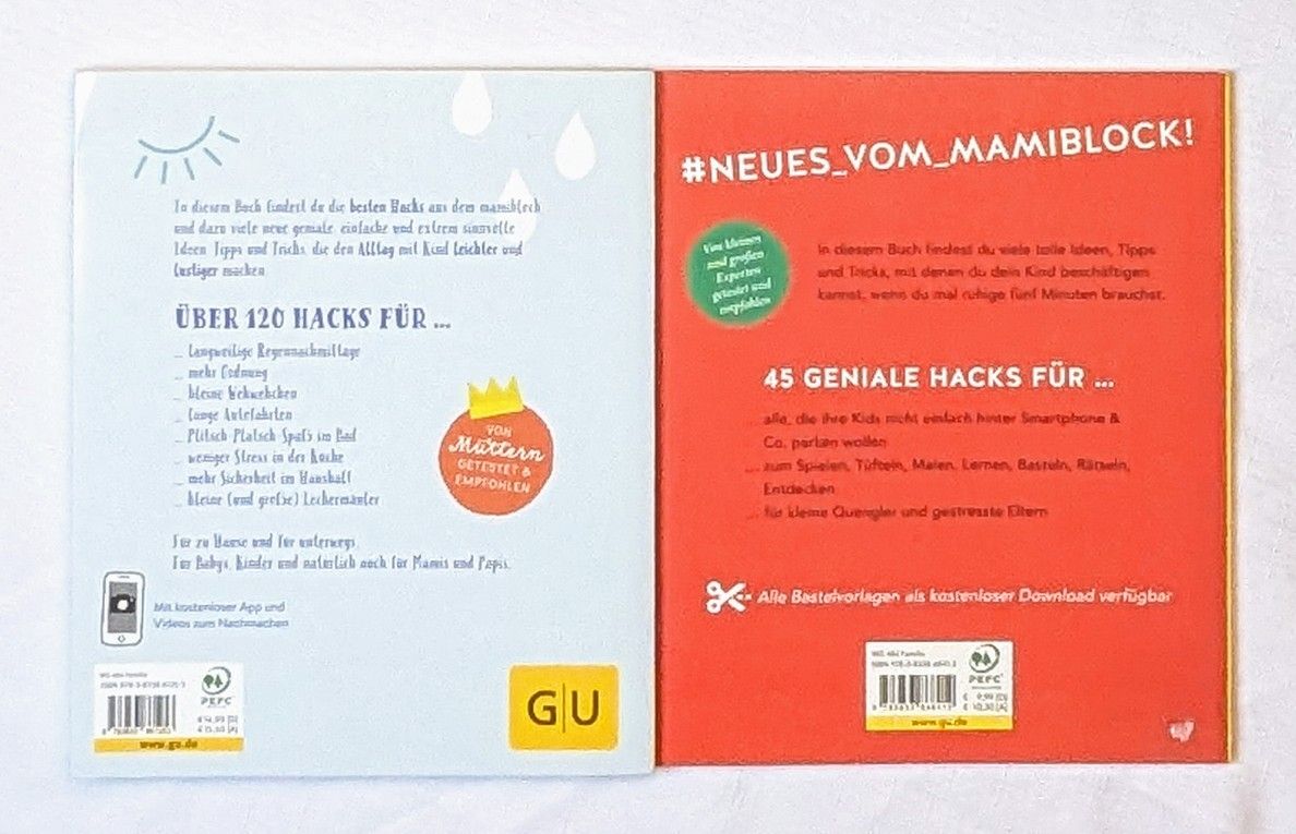 Libri: 2x Mom Hacks Bücher - Julia Lanzke – Nuovo (secondo la descrizione) da Wängi venduto da ABIZONE-86 1