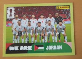 Panini WM 2026 JOR 13 Team - Swiss Edition