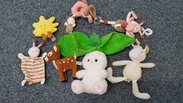 Baby Spielzeug Set, Kuscheltiere, Greiflinge, Top Zustand!