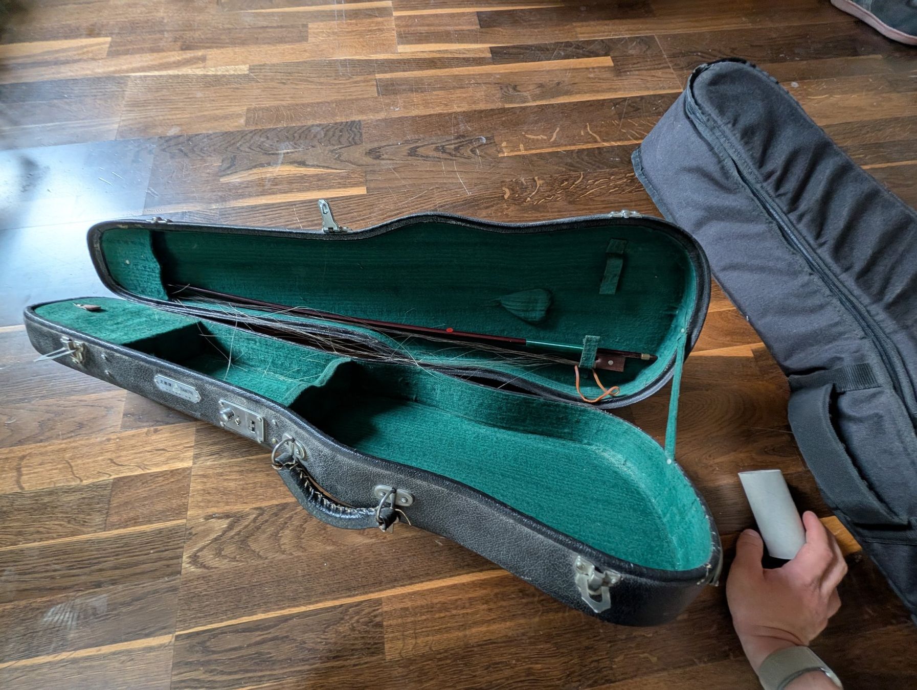 Strumenti musicali: Geige mit Koffer und Bogen – Usato da Zürich venduto da KalokaK. 3