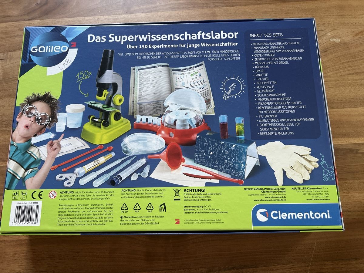 Jeux: Galileo Lab Science Kit 150x Microscope New – Neuf avec emballage d'origine à Zürich par JuneBaby12 1