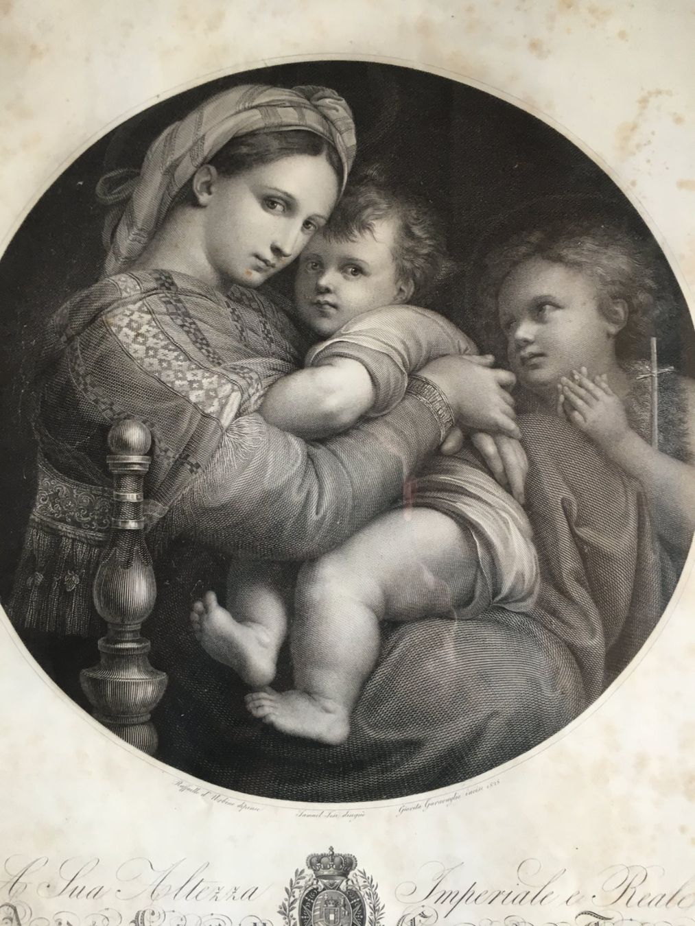 Dipinti: Raffael, Madonna mit Kind – Usato da Männedorf venduto da Amleto3 1