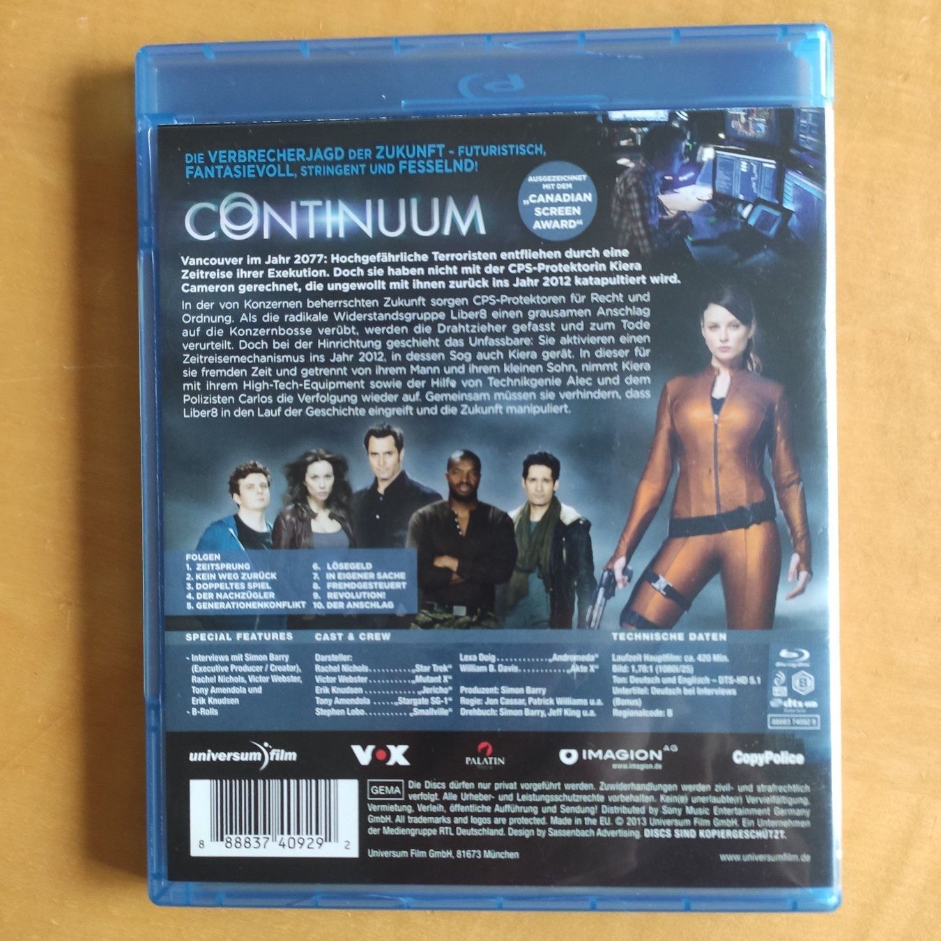 Tutti i DVDs: Continuum Komplette Serie – Usato da Lenzburg venduto da Pa_hcs 1