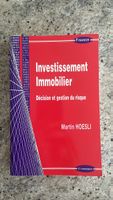 Livre Investissement Immobilier Martin Hoesli