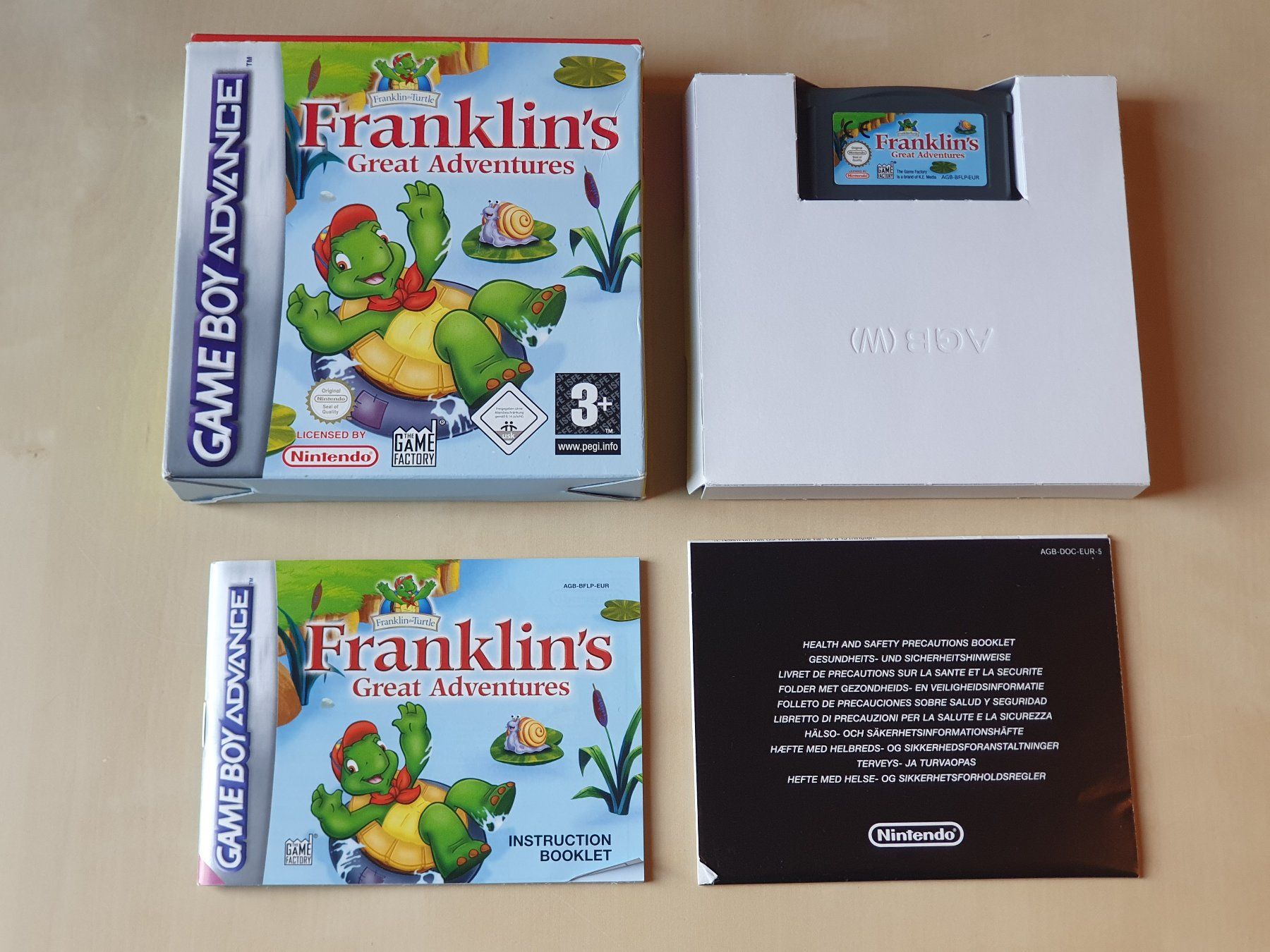Nintendo Giochi: Franklins Great Adventures – Usato da Stansstad venduto da collectorsshop 6