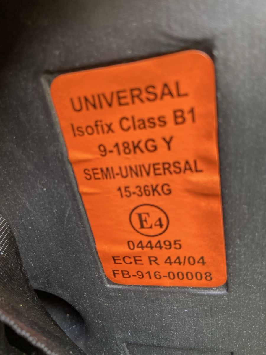 Osann Seggiolini per auto: Osann Kindersitz Isofix 9-36kg  – Usato da Mols venduto da Dero21 3