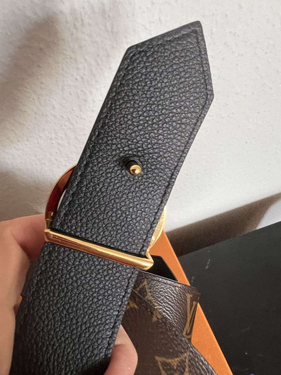 Louis Vuitton Cinture: Gürtel Louis Vuitton, reversibel, Monogam schwarz  – Usato da Solothurn venduto da Brini06 2