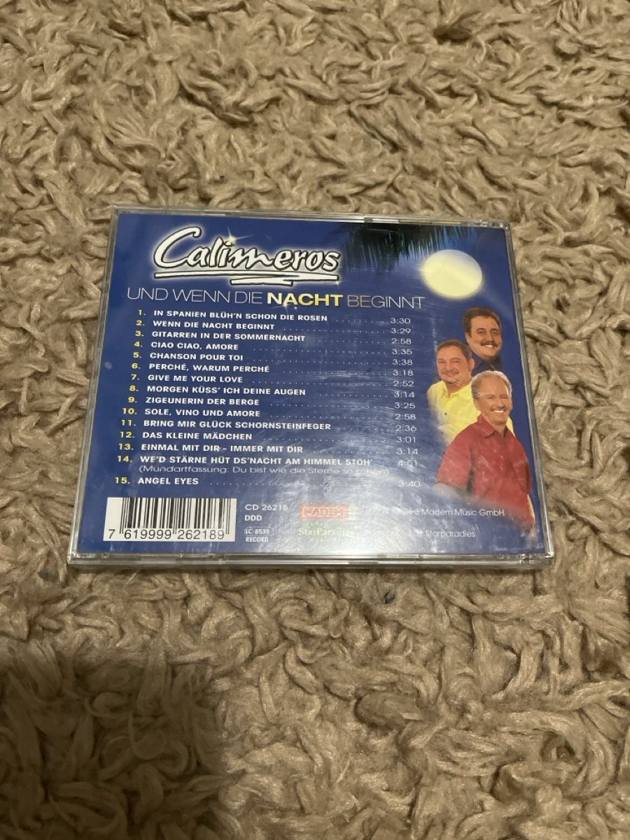 CD: Calimeros - Und Wenn Die Nacht Beginnt – Usato da Unterkulm venduto da AnoliOccasion 2