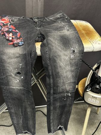 Desigual Jeans, used look, cooler Style, Grösse 31 Top!