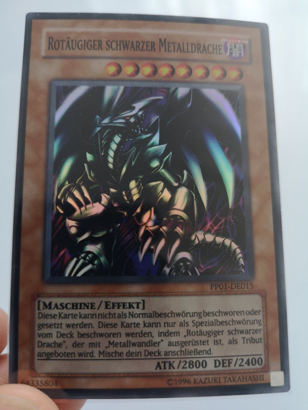 Yugioh Carte collezionabili: Rotäugiger Schwarzer Metalldrache Mint – Nuovo e nell'imballaggio originale da Boswil venduto da ShoppingCenterCity 4