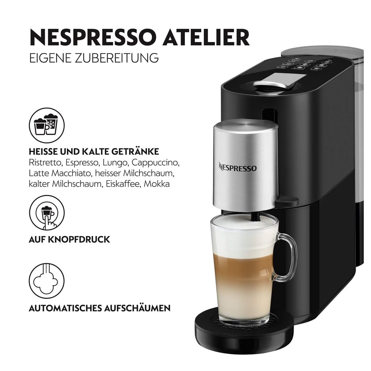 Nespresso Kaffeemaschinen & Espressomaschinen: Nespresso Atelier Kaffeemaschine Vertuo – Gebraucht aus Hausen AG von SF3011 1