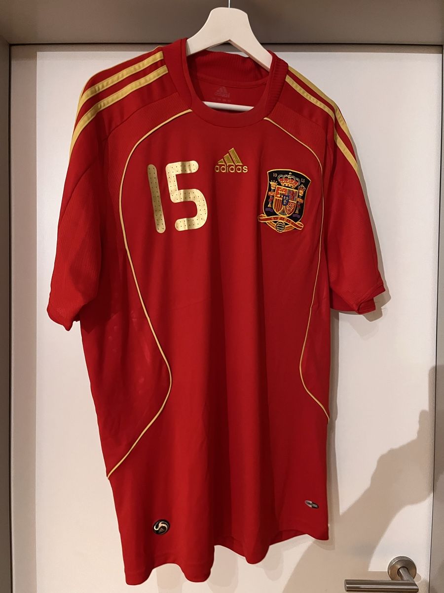 Adidas Leibchen & Hosen: Spain Shirt Sergio Ramos – Gebraucht aus Staufen von iker