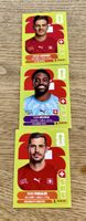 Fussball Sammelkarten Schweiz Jashari, Mvogo, Freuler