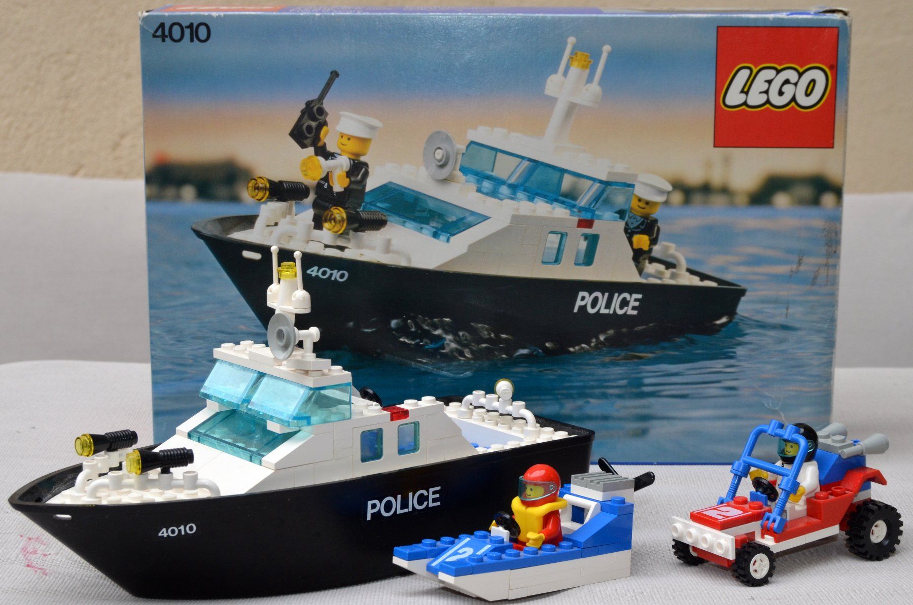 Lego Kit di costruzioni: LEGO 4010 Police + 6528 + 6508 – Usato da Collonges venduto da arashee