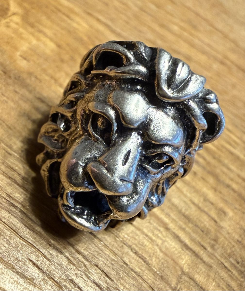 Bagues: Ring Löwe Kopf Silber 925 Löwen Fingerring – D'occasion à Goldach par Donpancho 1