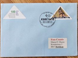 PFADI *CONTURA Benken SG 2008* mit Sonderstempel B 1.--
