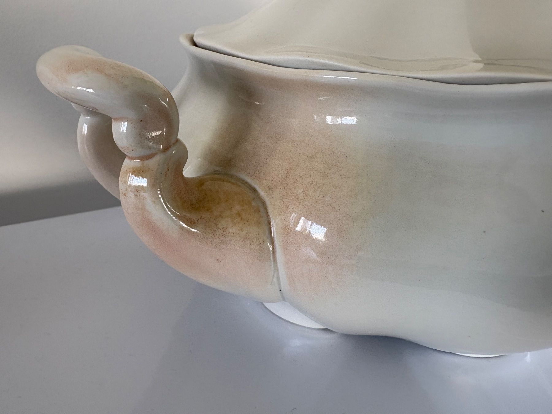Ciotole: Soupière blanche élégante de Pologne – Usato da Lausanne venduto da opi_92cn 3