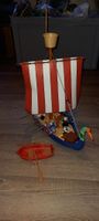 Asterix Wikinger Boot mit Zusatz Figuren