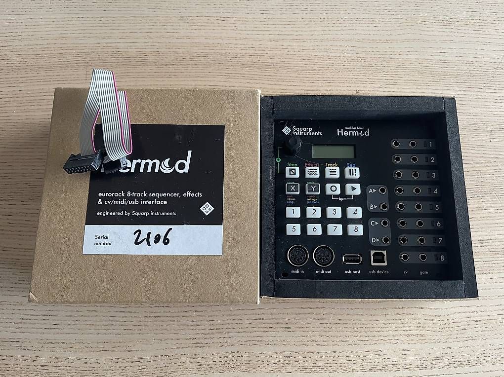 Strumenti musicali: Squarp Hermod MK1 Eurorack Sequencer – Usato da Avry-sur-Matran venduto da muenn