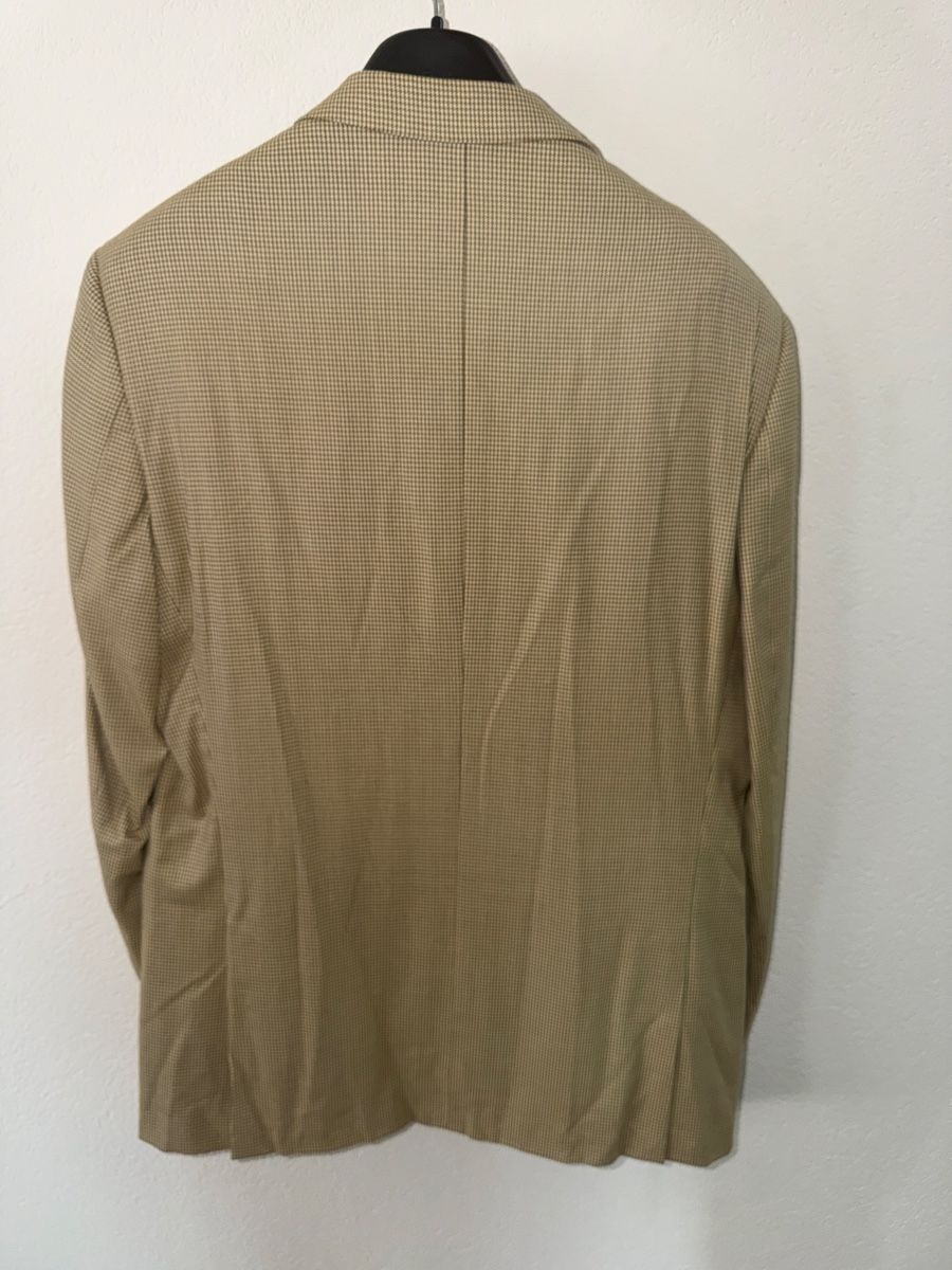 Zegna Giacche: Ermenegildo Zegna Suit Jacket Beige Check Pattern Size 40 – Nuovo (secondo la descrizione) da Kilchberg ZH venduto da ale_29dn 2