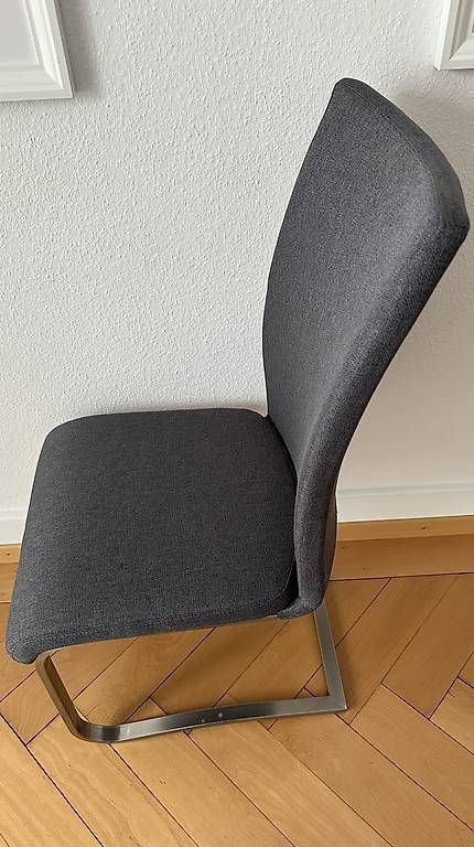 Stühle: 6 graue Schwingstühle – Gebraucht aus Luzern von r_kaufmann 1