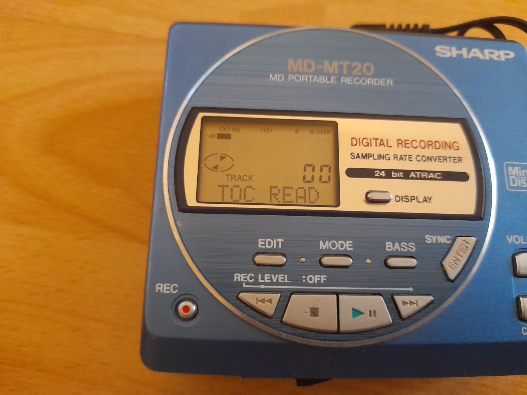 Minidisc: SHARP MD-MT20 Mini Disc Recorder (defekt) – Defekt aus Lustmühle von chevi03 1
