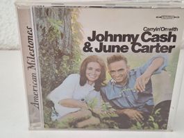 CD Johnny Cash & June Carter  -  Carryin' On🤠