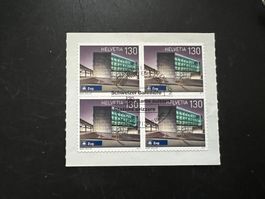 CH Werbemarke 2017 No.1643B Viererblock gest Ersttag(5380)