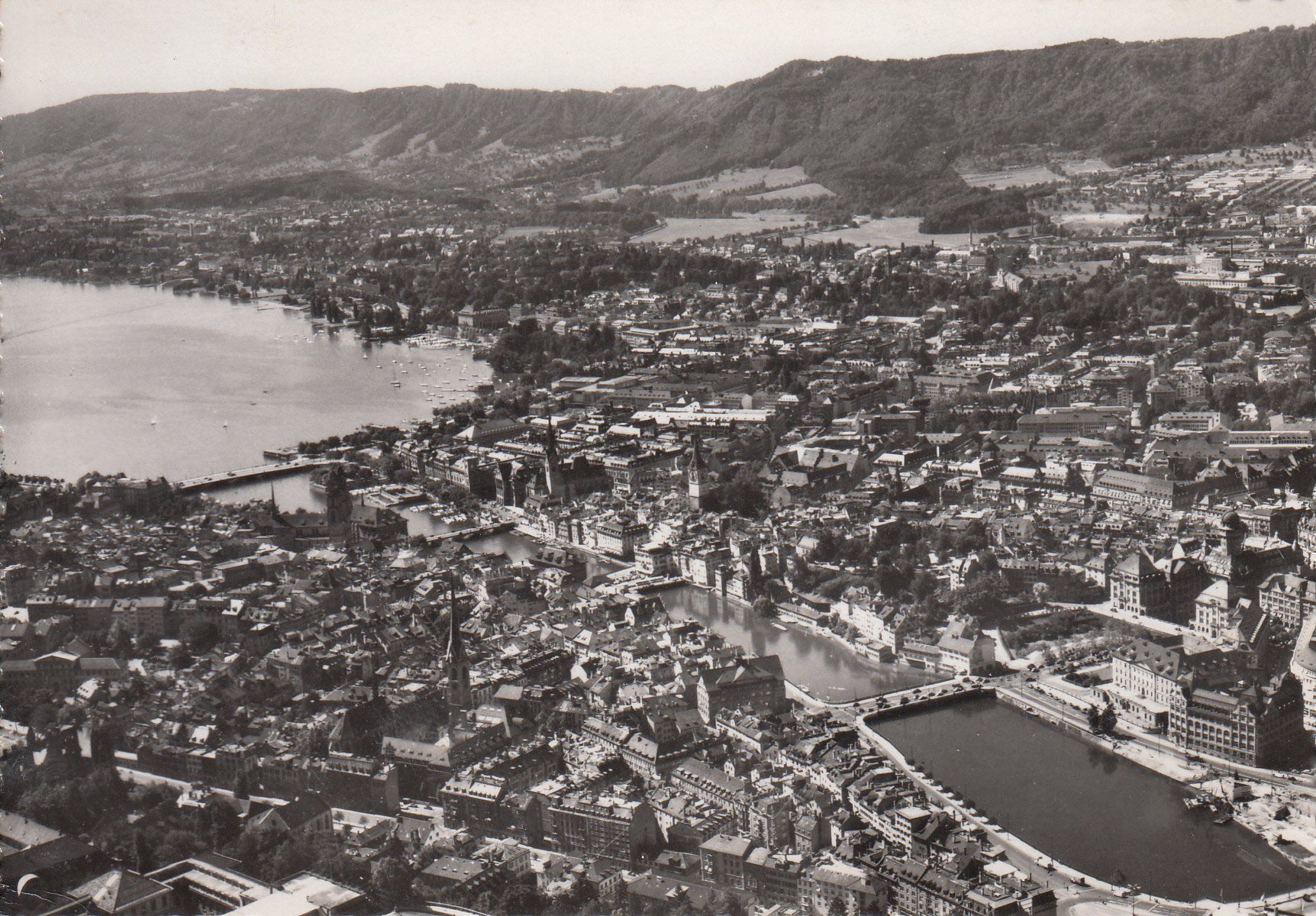 Cartoline postali: Zürich 1950 – Usato da Bürglen TG venduto da StampGraf