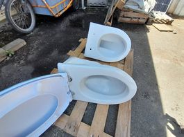 Toilette Laufen, für Wandmontage, ohne Spülkasten, 2 Stück
