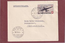 Luftpost Jubilaeum 1944 - Genève - Zürich 1944