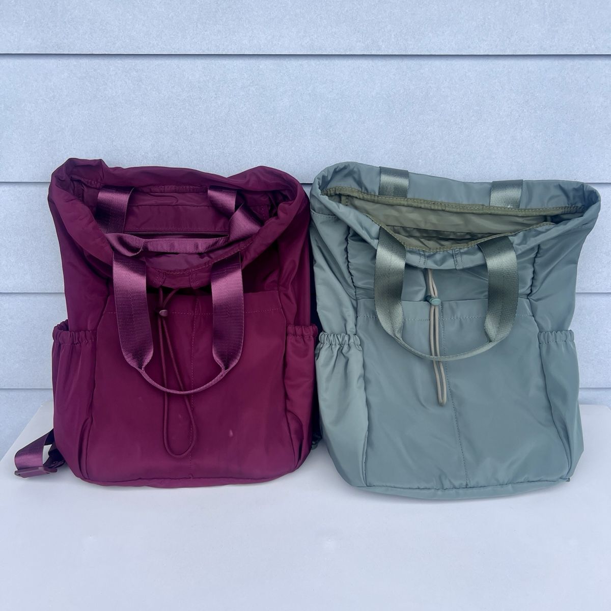 Rucksäcke: 2x Stoff Rucksack Beuteltasche Backpack – Gebraucht aus Seuzach von Little_Paradies