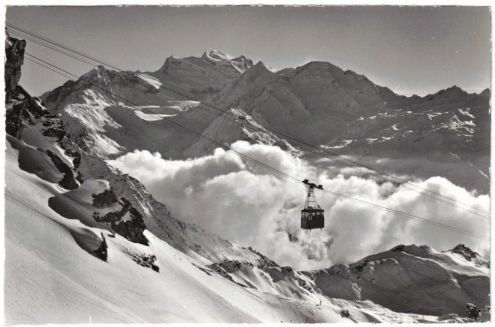 Cartoline postali: Verbier - Luftseilbahn Attelas – Usato da Binningen venduto da Mountainrider
