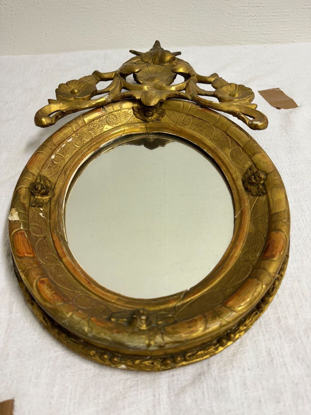 Specchi: Rare Vintage Classic Mirror – Usato da Gsteig b. Gstaad venduto da Auctionly 1