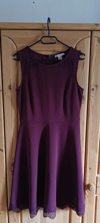 Kleid Marke Bonprix dunkelrot Grösse 38 guter Zustand