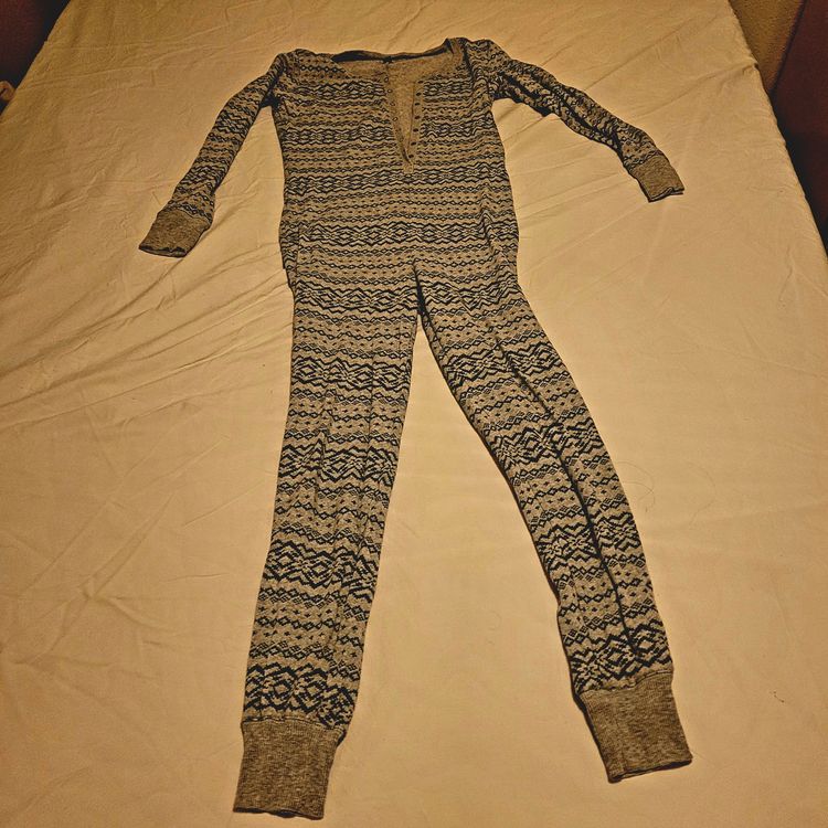 Landofgenie One Piece Romper Onesie Mannen Korte Pyjama Leotard Top Katoen L