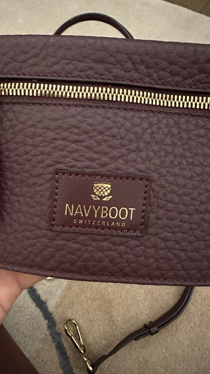 Navyboot Borse da donna: Navyboot burgundy Shopper Handtasche Leder – Usato da Winkel venduto da linhlinh 6
