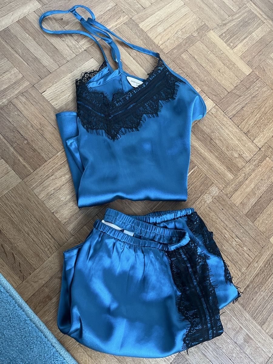 Negligees & Pigiami: Pijama Set in Petrol – Usato da Uster venduto da Kalici1