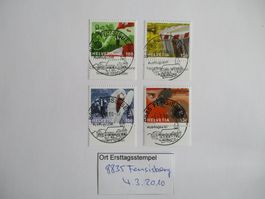 Voll Ort Ersttagsstempel 8835 Feusisberg