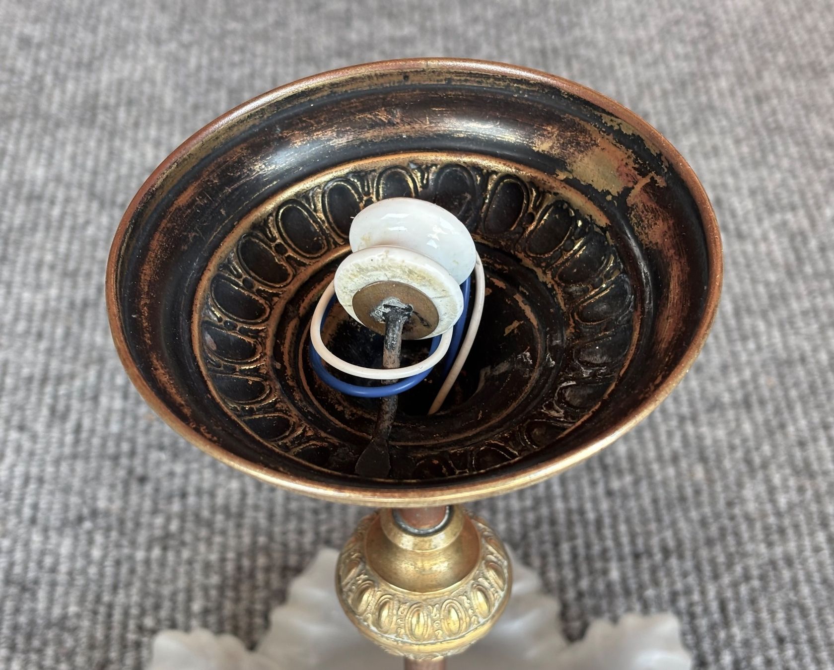 Lampade: Original antike Jugendstil Hängelampe – Usato da Lüchingen venduto da Eeizo 8