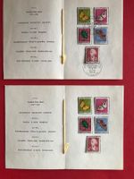 Briefmarken PTT Pro Juventute-Marken 1957 gestempelt ungest.