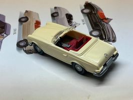 Mercedes SL, H0 1:87  Wiking 40 Jahre in SAMMLER Box