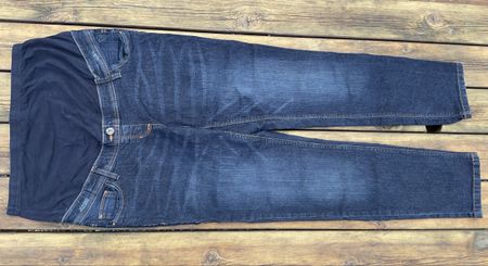 Jesssica Umstandsjeans, Dunkelblau, Grösse 42