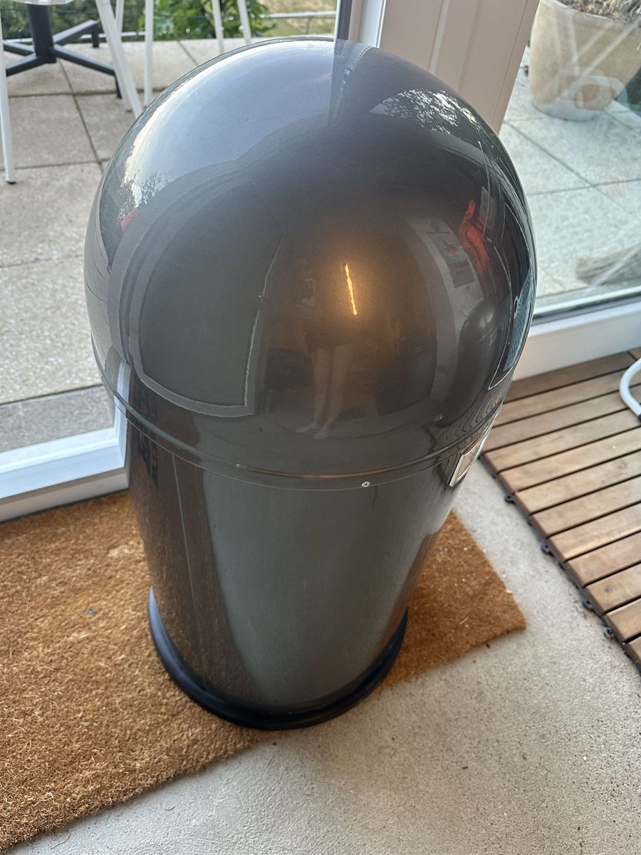 Wesco Abfalleimer: Abfalleimer Vesco Pushboy graphit – Gebraucht aus Regensberg von Chura 5