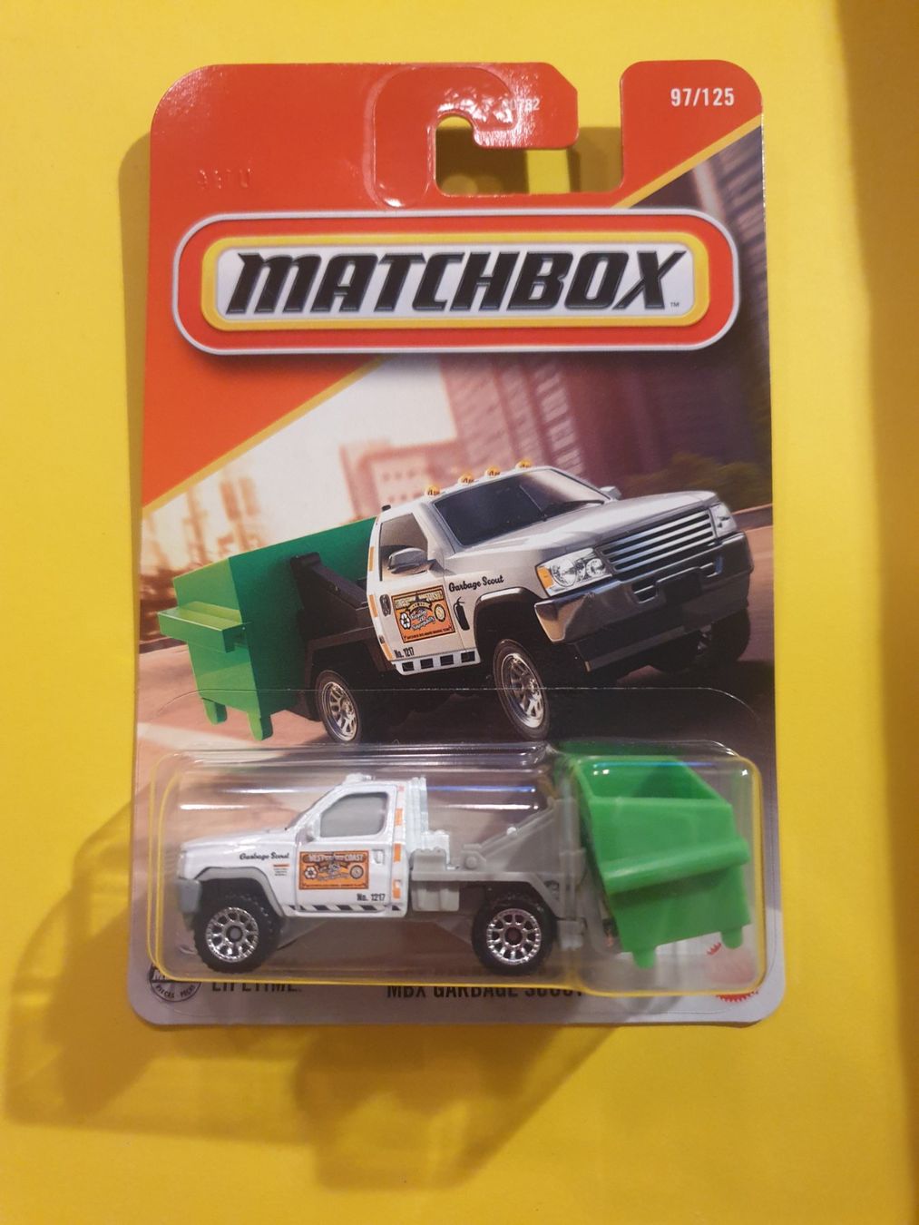 Matchbox Modellautos: Matchbox MBX GARBAGE SCOUT – Neu und originalverpackt aus Oftringen von Rotor 1