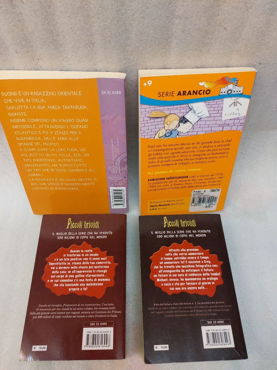 Libri: 4 libri per ragazzi  - dai 9/ 10 anno >> – Usato da Pambio Noranco venduto da Pol69 1