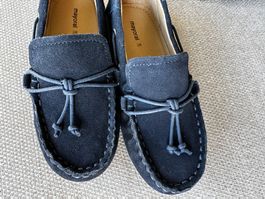 Mokassin Leder Jungen Gr 28