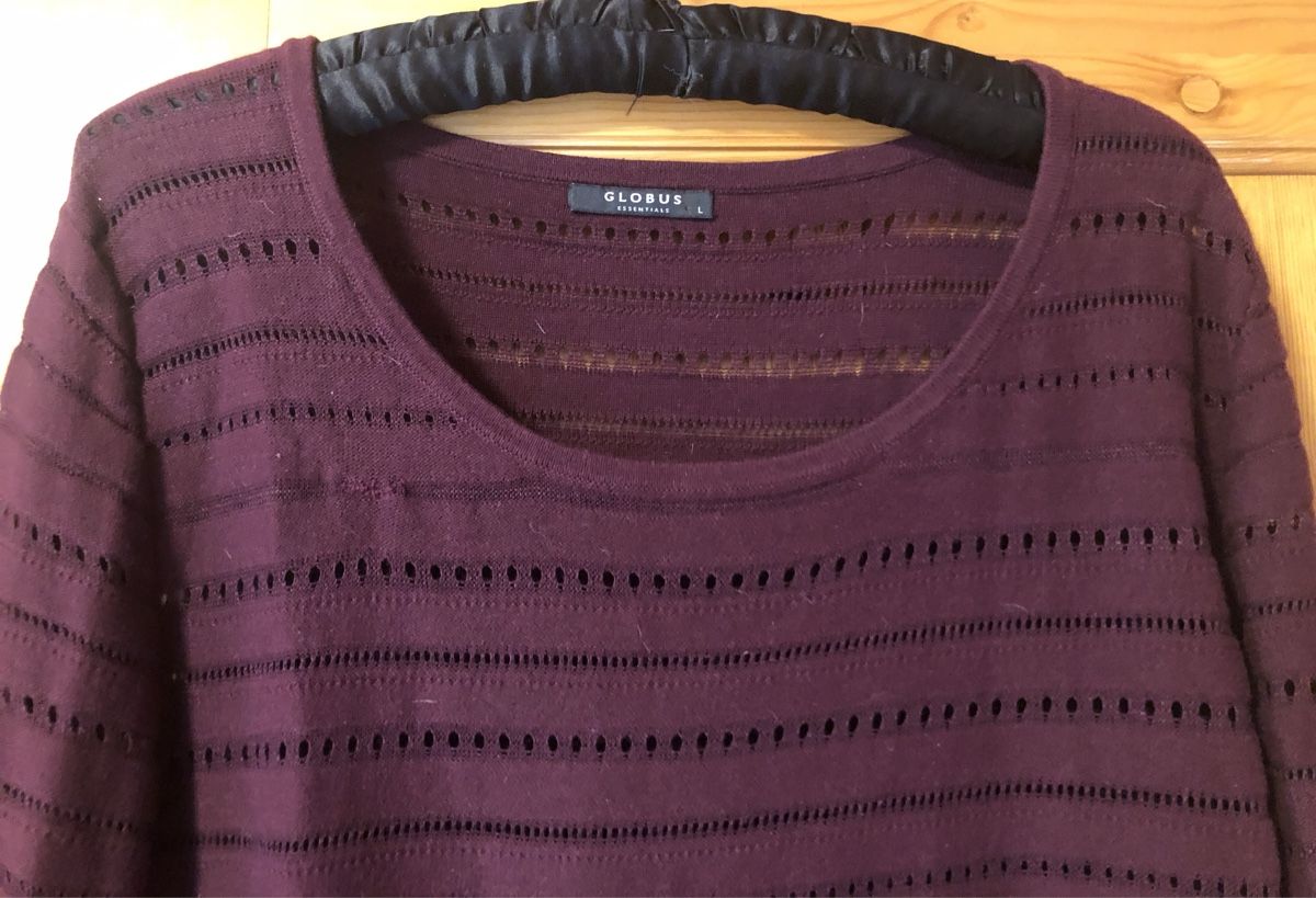 Maglioni & Felpe: PULLOVER, violett, Gr.L – Usato da Mühlebach (Goms) venduto da chr_q6d8 1