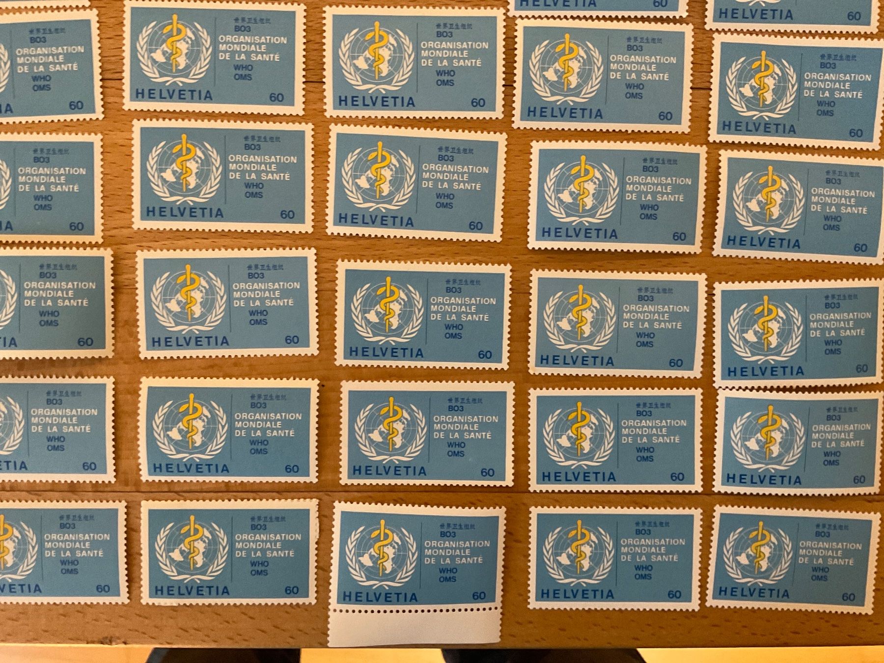 Tutti i francobolli: 60Fr Ämter Frankaturware ungestempelt postfrisch Sammlung – Nuovo (secondo la descrizione) da Wil SG venduto da Chefsugus 4