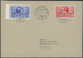 1937 - Pro Juventute - FDC ET